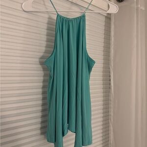 Express Aqua Sleeveless Top